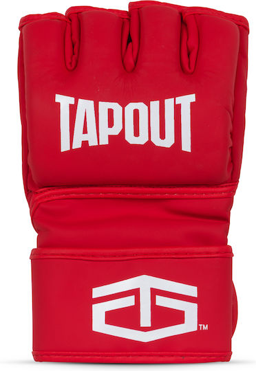 Γάντια Mma Tapout Hasley Artificial Leather Mma Sparring Gloves Red White
