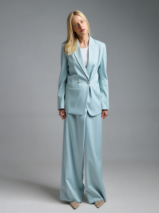 Vicolo Vicolo Damen Blazer Türkis
