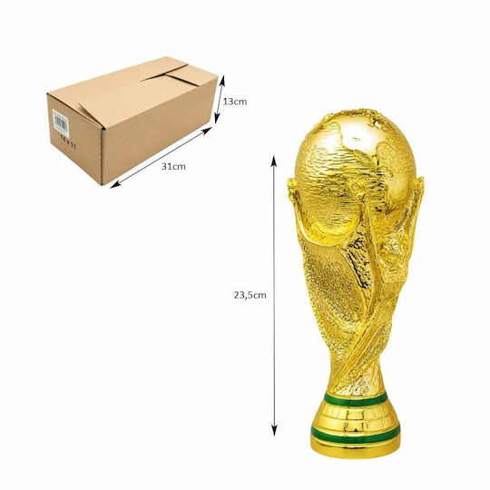 Gold Football Trophy Cup