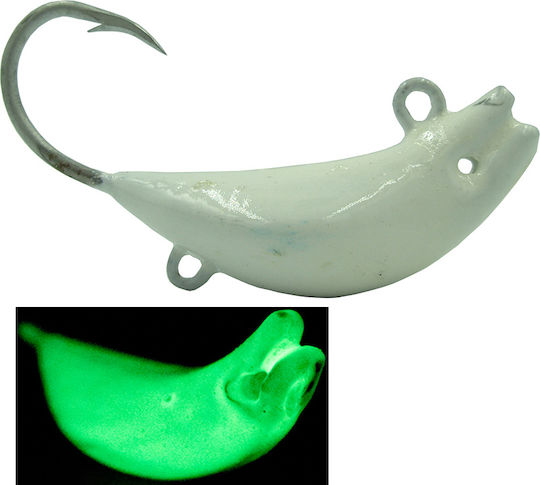 Dolphin Jig Fishing Hook Uv Yellow 125gr