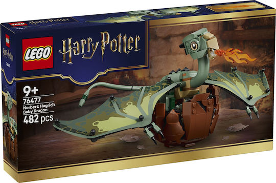 LEGO Harry Potter Norbert Hagrid's Baby Dragon for 9+ Years 482 pcs