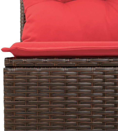 Garten- und Outdoor-Möbelsets Typsatz Wohnzimmer 7 Stück Beige mit Kissen