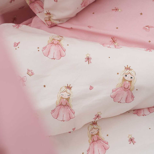Vesta Home Бебешко Petit Одеяло За Количка Розово 150x110см
