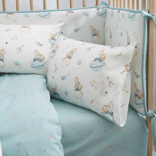 Vesta Home Бебешко Petit Одеяло За Количка Тюркоазено 150x110см