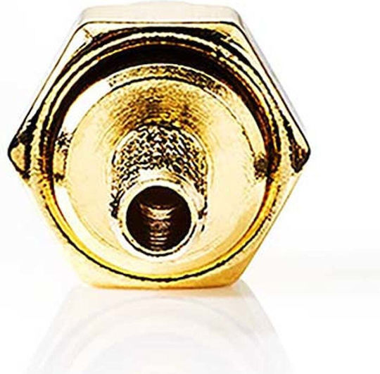 Connector Nedis Sma Male Gold-plated 2τμχ Csgb02900gd