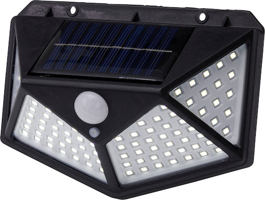 Wall Mounted Solar Light with Motion Sensor and Photocell 13.5x9.8x6cm