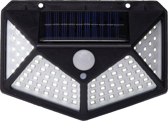 Wall Mounted Solar Light with Motion Sensor and Photocell 13.5x9.8x6cm