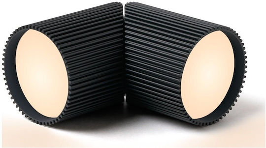 Lexon Dekoratives Tischlicht LED Kaltweiß 2Stück 4,8x4,8cm