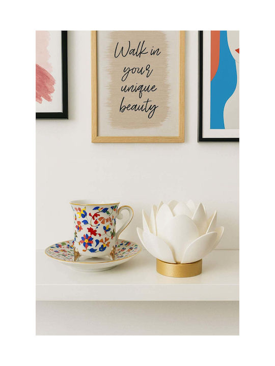 SteweHome Lămpi Decorative Pentru Masă LED Lumânăriță 3x3cm