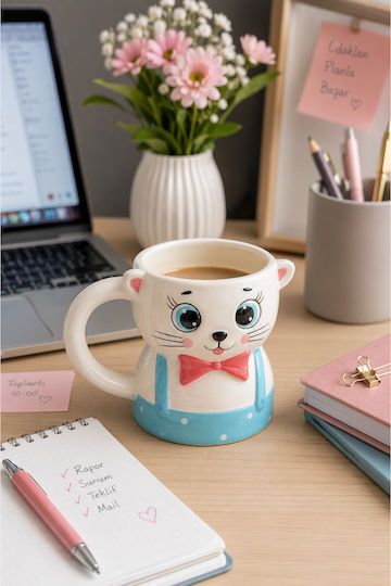 SteweHome Christmas White Mug 3cm 500ml