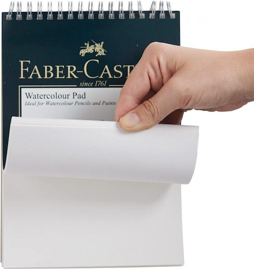 Faber Castell Watercolour Pad A5 Spiral 300gsm 10 Sheets Wd793116 5022510793116