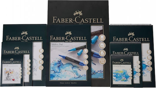 Faber Castell Watercolour Pad A5 Spiral 300gsm 10 Sheets Wd793116 5022510793116