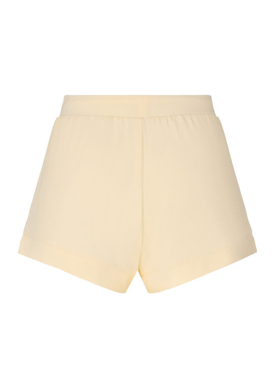 Hunkemöller Καλοκαιρινό Γυναικείο Σορτς Πιτζάμας Vanilla Custard Jersey Essential