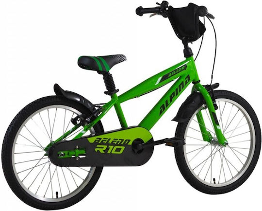 Alpina 20 Παιδiges Fahrrad Stadt mit Aluminiumrahmen Grün