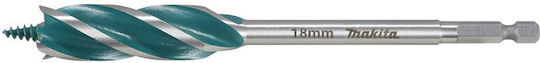 Makita Свредло с Шестоъгълно Стебло за Дърво 18x165mm