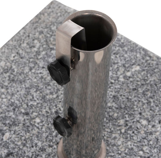 Freebox Metallic Grey Umbrella Stand 58x58cm