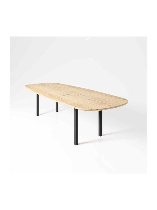 Uhome Oval Table Surface Bordure 260x100cm