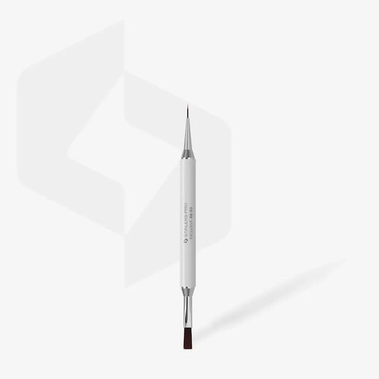 Double-ended Gel Brush 10 Mm Liner 10 Mm Staleks Exclusive Nbx-08/03