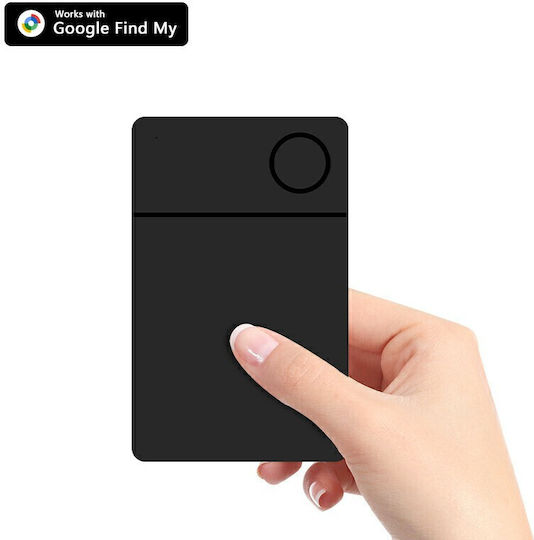 Card de localizare inteligent Google Find Hub Negru