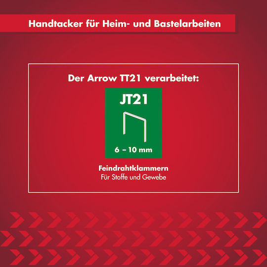 Arrow Handtacker Tt21