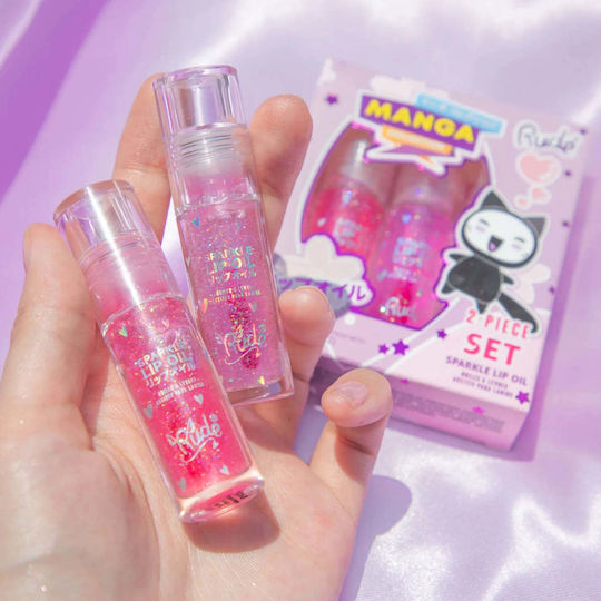 Rude Cosmetics Set Ulei de buze Ph-reactiv 4 ml