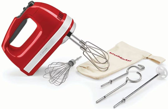 Kitchenaid Μίξερ Χειρός 85W Κόκκινο