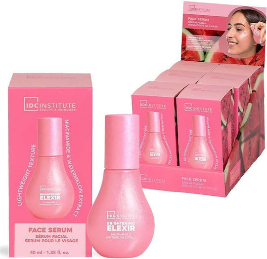 IDC Institute Brightening Serum Niacinamide & Watermelon Extract Moisturizing Face Serum with Niacinamide for Brightening 40ml