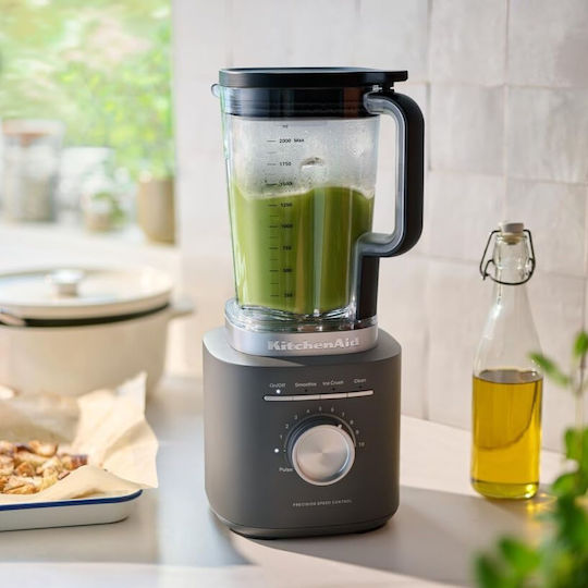 Kitchenaid Blender with Plastic Jug 2 lt 1200W Grey 5KSB2073BDG