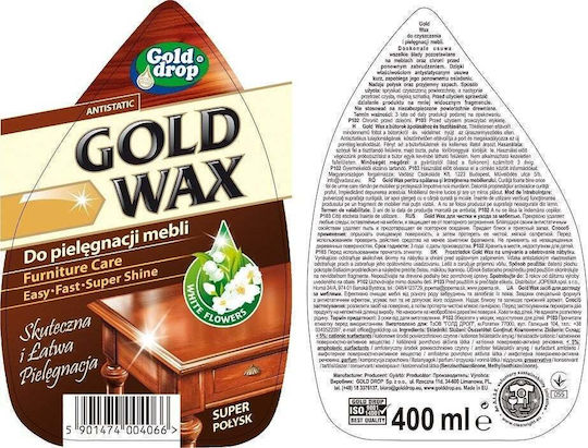 Gold Drop Lichid de curățare pentru mobilier 400ml 450gr