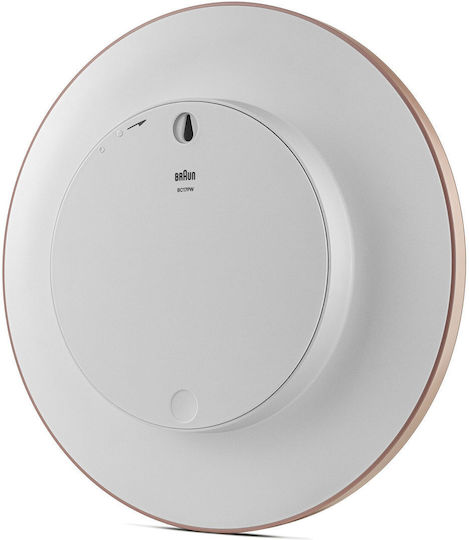 Braun Wall Clock Pink Ø17cm