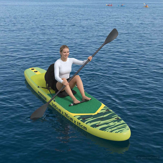 vidaXL Κουπί για Sup Μαύρο