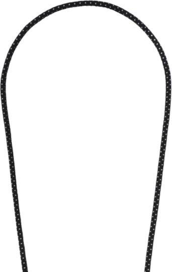 La Coque Francaise Nolan Polka Dot Fabric Strap Black White 362337 Women's