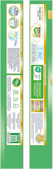 Babylino Scutece cu bandă adezivă Sensitive Cotton Soft Bumbac moale Nr. 3 pentru 4-9kg 56buc