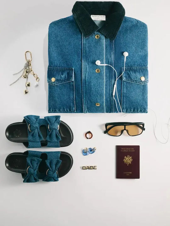Des Petits Hauts Брошка От Мед Жълта
