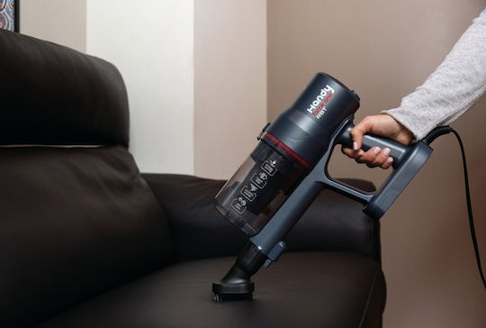 Ariete Handy Force Elektrischer Stielstaubsauger 2 in 1 Stick & Handstaubsauger Rot-Schwarz