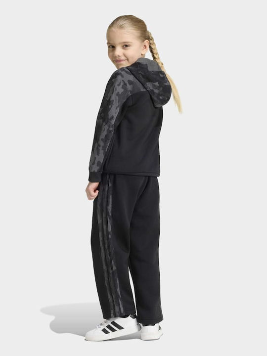 Pantalon De Trening Pentru Copii Negru Essentials
