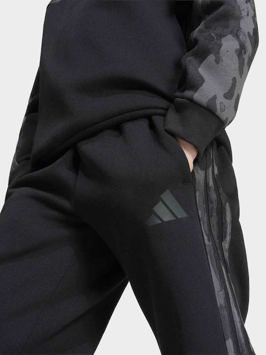 Pantalon De Trening Pentru Copii Negru Essentials