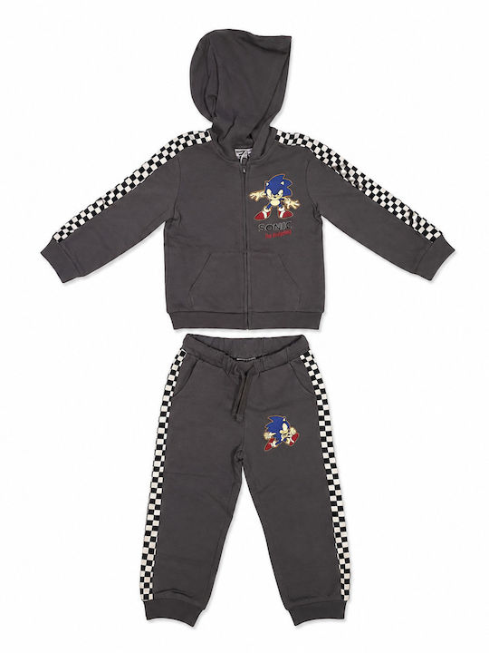 Kids Sweatpants Set Grey