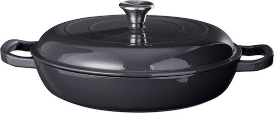 Siaki Collection Ρηχή Κατσαρόλα από Μαντέμι 2.6lt / 30cm