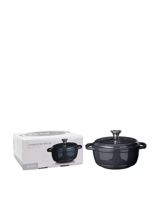 Siaki Collection Ρηχή Κατσαρόλα από Μαντέμι 2.4lt / 22cm