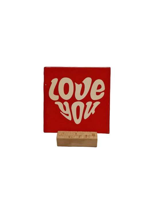 Декоративна Плочка Естествен Камък Love You Декоративна Плочка Естествен Камък Love You