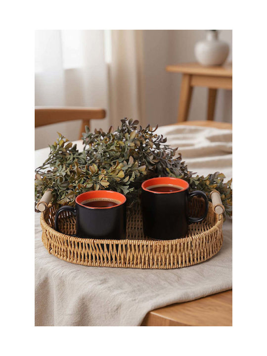 SteweHome Κούπα Κεραμική Πολύχρωμη 345ml 2τμχ