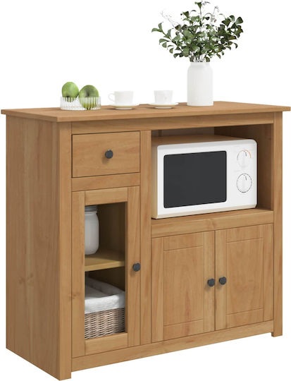Dulap De Bucătărie De Pardoseală Culoarea Ceară De Miere 99.5x44x86.5cm