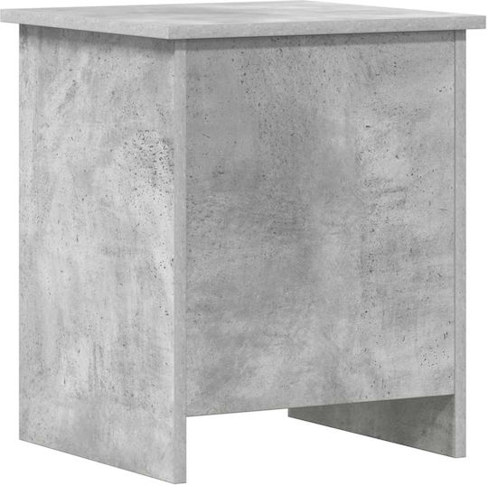 vidaXL Dekorative Koffer Hölzernes Grau 40x40x50cm