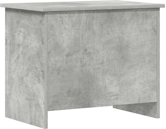 vidaXL Decorative Wooden Trunk Grey 60x40x50cm