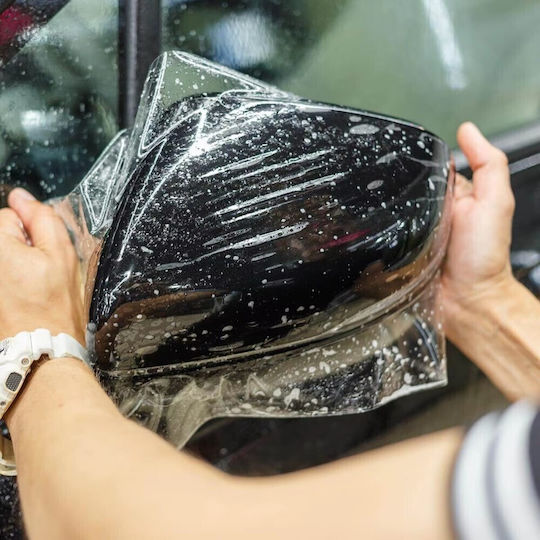 TPU PPF Transparent Protective Car Headlight Film High Transparency Self-Healing Anti-Scratch Protection 30x60cm TC-506