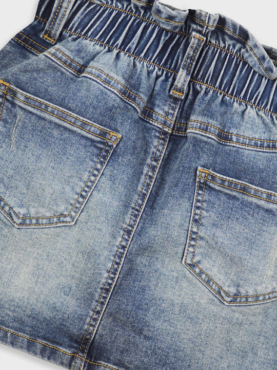 Kinder Rock aus Jeans Blau