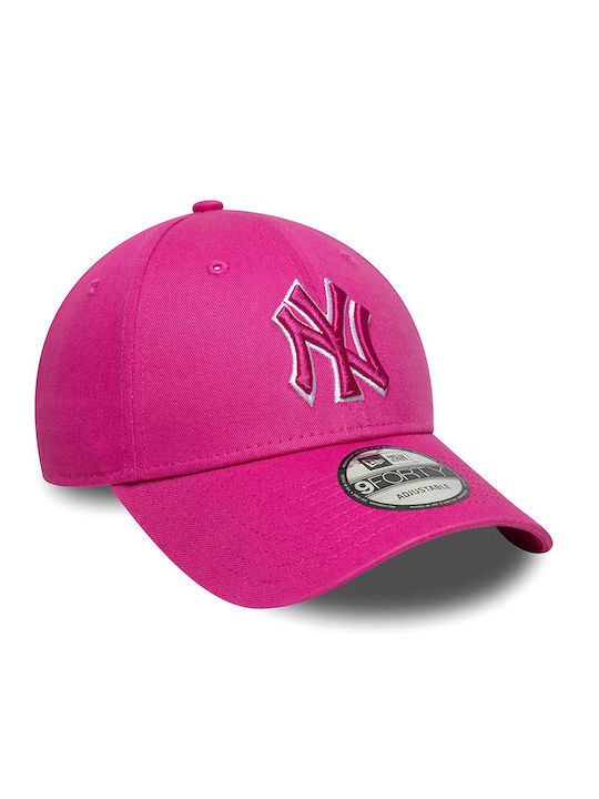 New Era New York Yankees Team Outline 9forty Розова