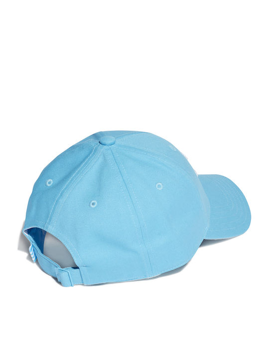adidas Trefoil Baseball Jockey Light Blue HE9767 adidas Trefoil Baseball Jockey Light Blue HE9767