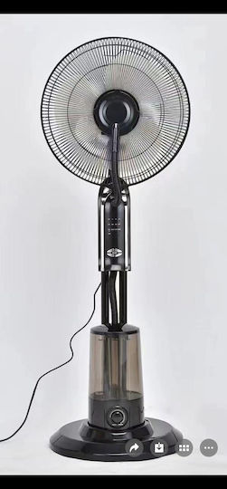 Misting Fan 75W Fan Diameter 40cm With Remote Control Black